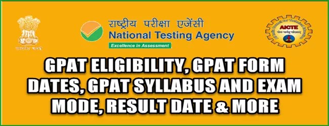 GPAT 2022 Eligibility, Application Form, Syllabus Details ! GPAT Exam 2022 Details In Hindi. 1 GPAT exam full details in hindi