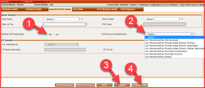how to create shalarth dcps number