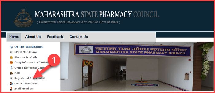How To Find Registered Pharmacist Registration Details Online. 2 registered pharmacist list kaise dekhe
