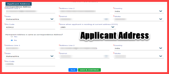 SC /VJNT /SBC /OBC Caste Validity Online Form Apply कैसे करे | CCVIS bartievalidity.maharashtra.gov.in Caste Validity Application. 4 caste validity certificate online application applicant address