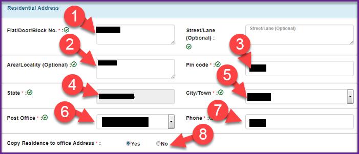IRCTC Registration Process In Hindi ! How To Create IRCTC Login Account पूरी जानकारी. 4 irctc registration residential address