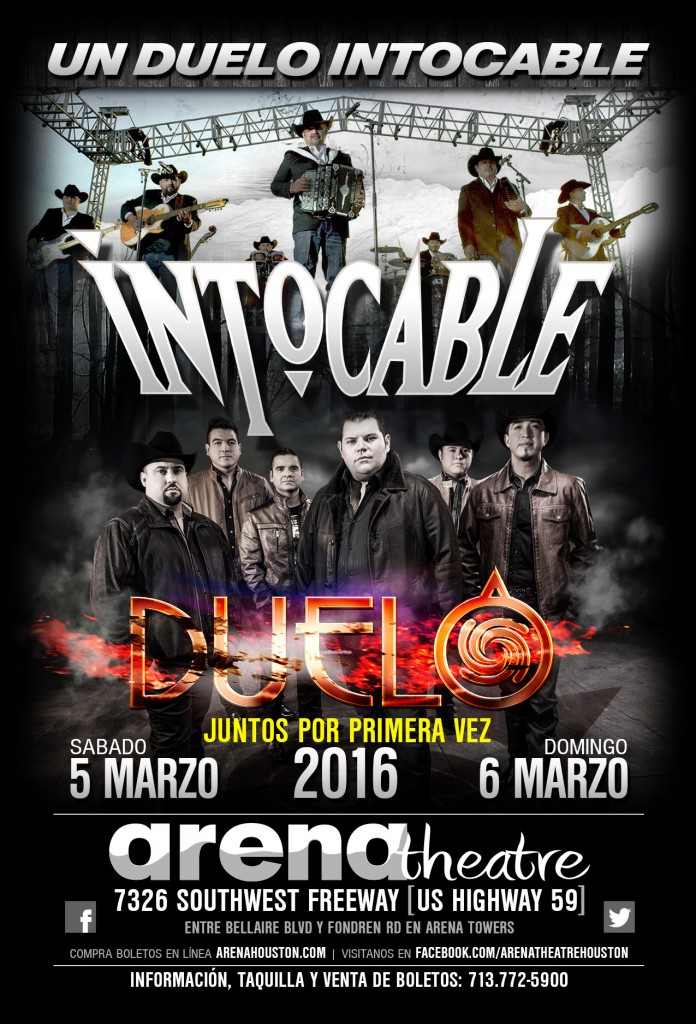 Duelo In Concert On Saturday February 12 2022 Hispanic Houston