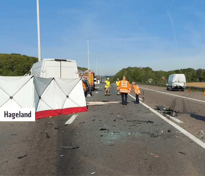 E314 In Bekkevoort Volledig Afgesloten Richting Leuven Door Zwaar Ongeval Hola Hageland