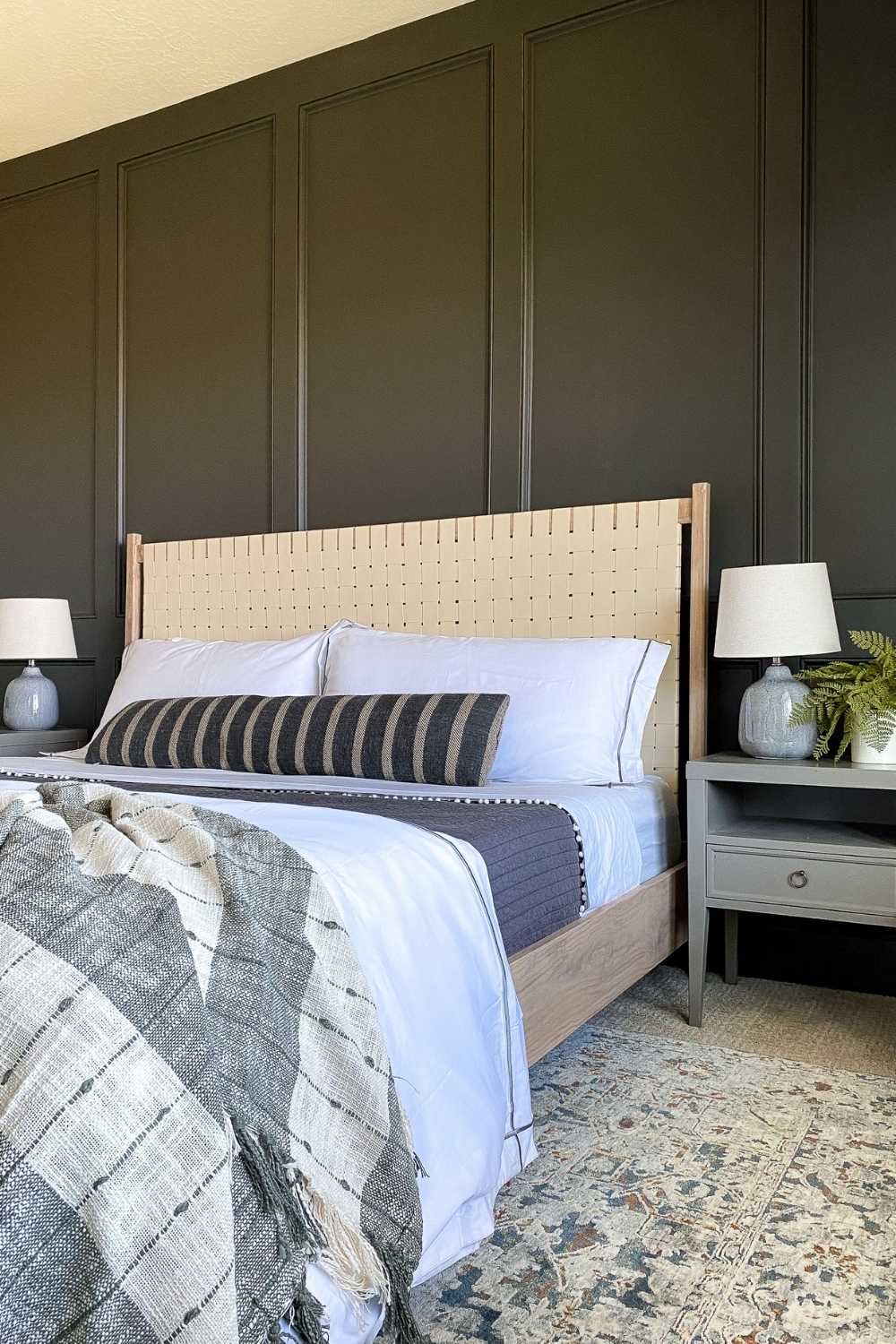 Diy King Woven Leather Bed Honey Built Home