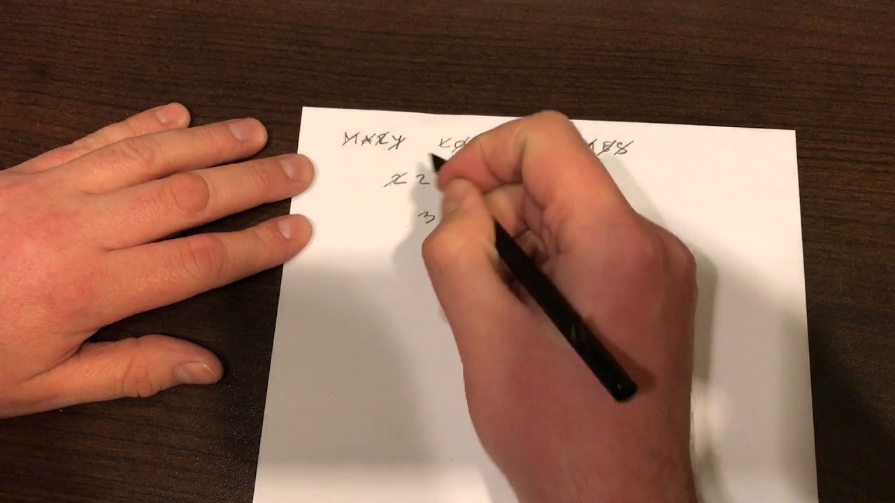 love spell write name on paper