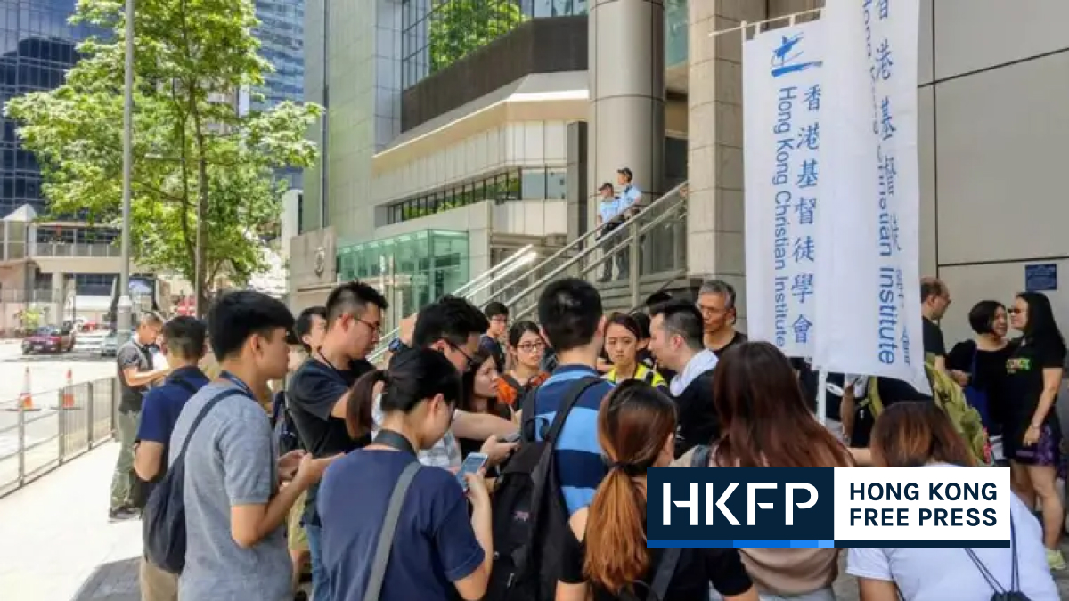 Hong Kong Christian Institute to disband, citing 'social environment'