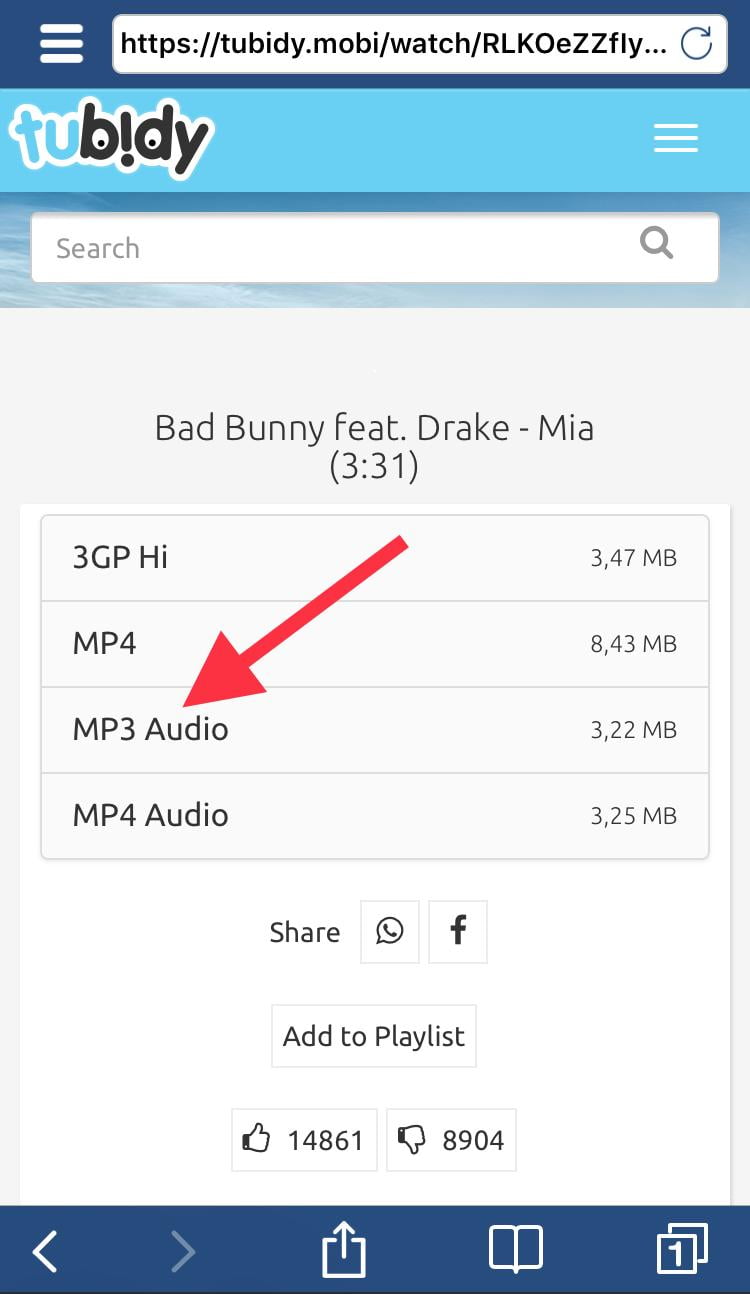 Tubidy Mobi How To Download Tubidy Mp3 Music And Mp4 Videos On Iphone