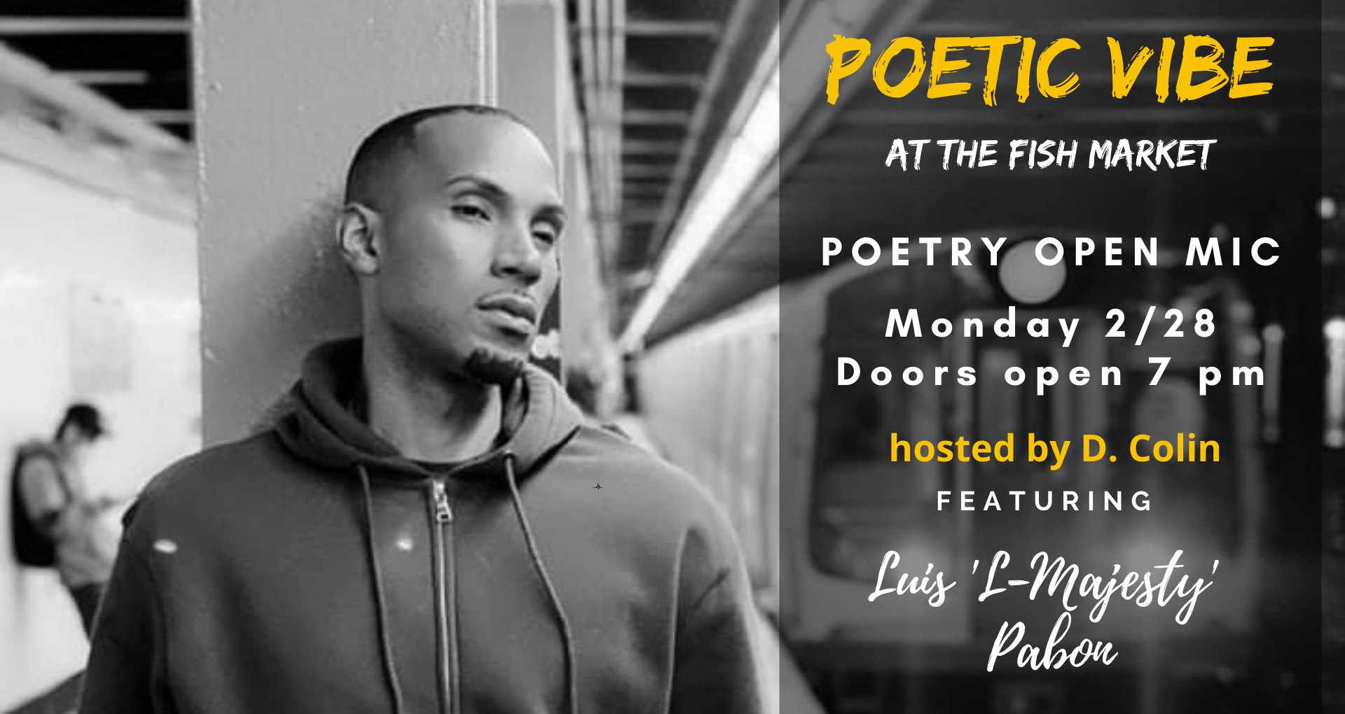 Poetic Vibe Featuring Luis L Majesty Pabon Hudson Valley Writers Guild