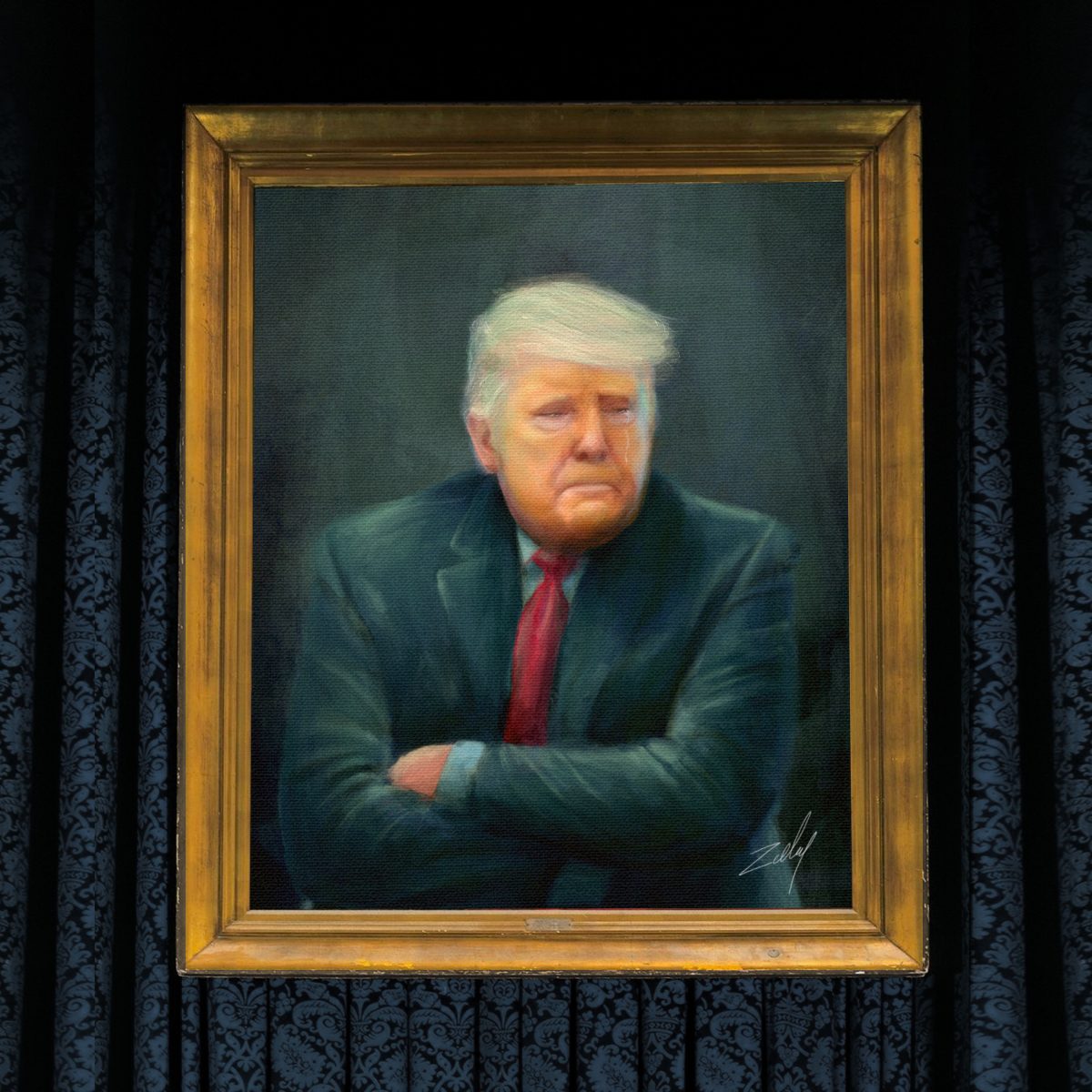 Who Should Create Trump S Doomed Presidential Portrait