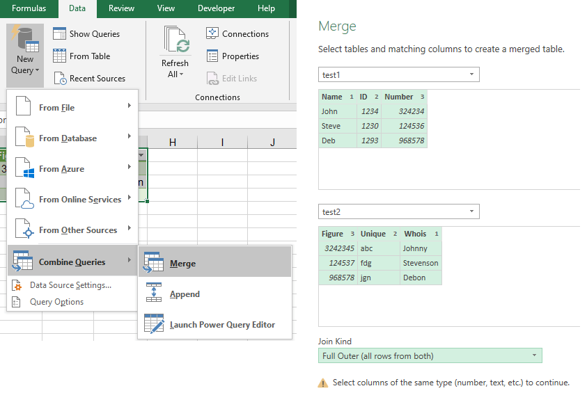 How To Append Tables In Power Query