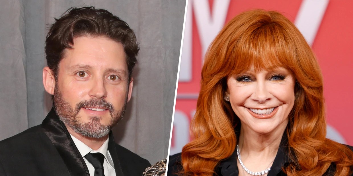 Brandon Blackstock and Reba Mcentire