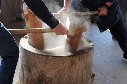 餅つき