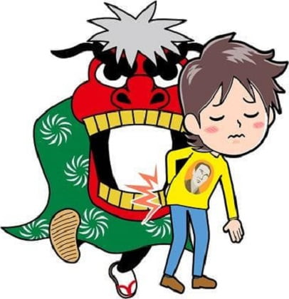 獅子舞に頭以外の場所を噛まれる効果と意味