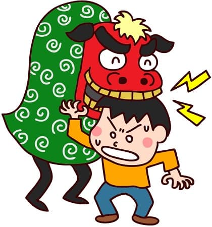 獅子舞に頭を噛まれると子供に効果はあるの？