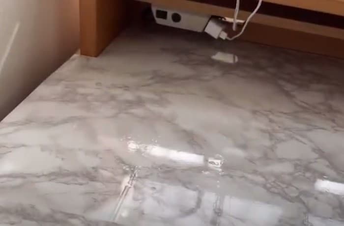 大理石柄のリメイクシート