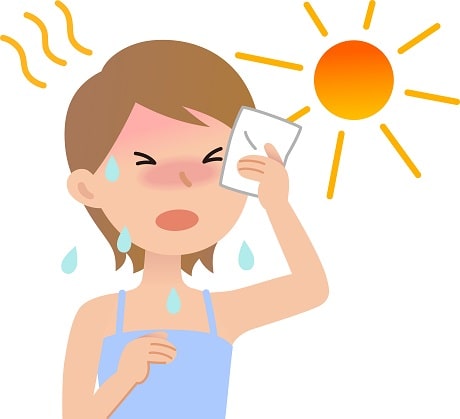 気温40度での対策