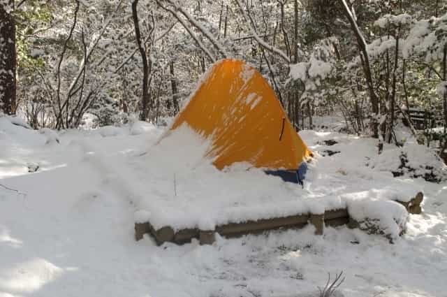 冬キャンプ
