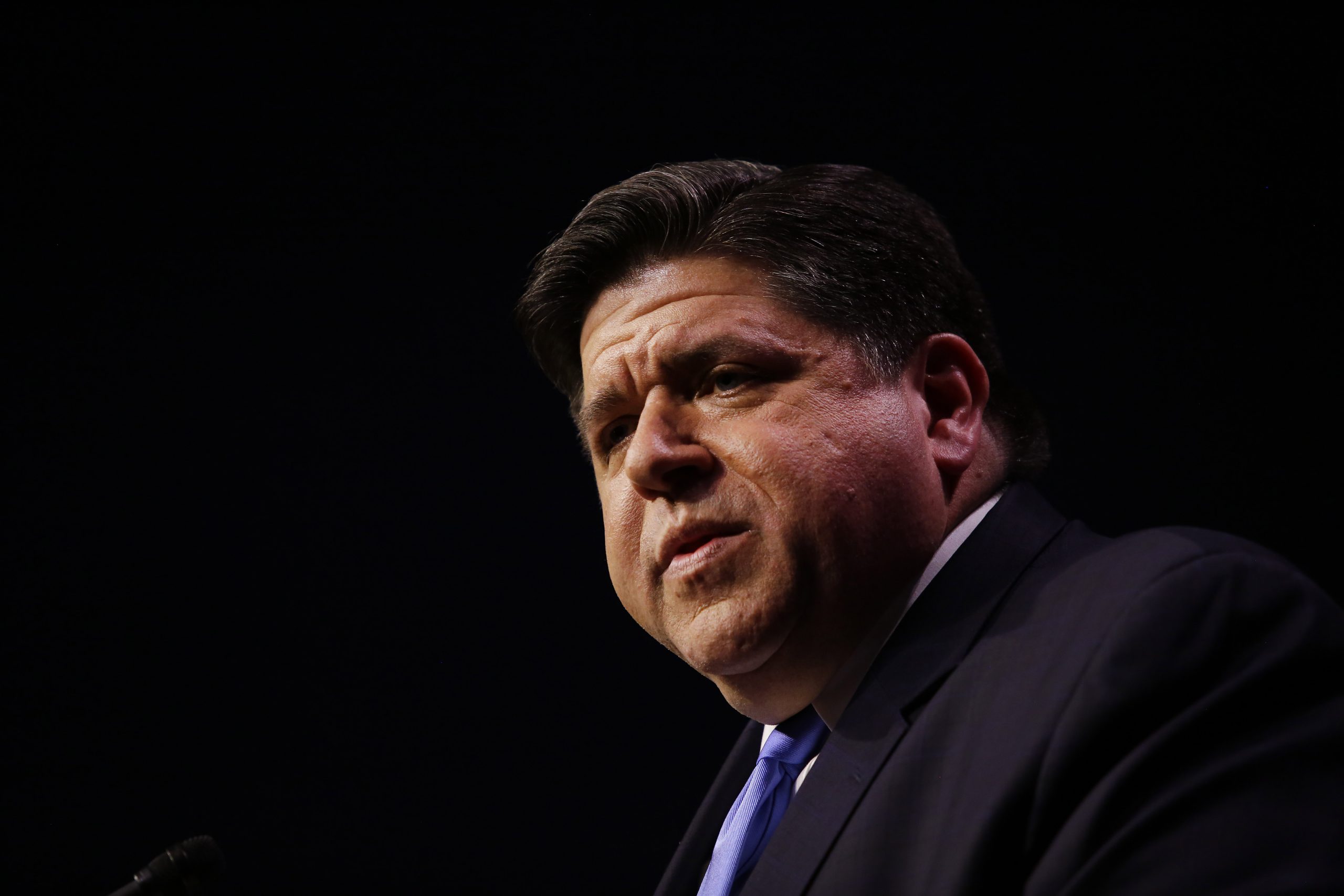 Gov. J.B. Pritzker proposed an ambitious plan to fix Illinois' pension system but so far has fallen short. (Credit: Getty file photo)