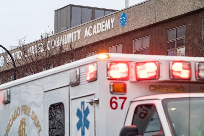 An Illinois Answers Project investigation found a CPS principal and staffers at Juarez High School threw up roadblocks to a Chciago police investigation of a mass shooting there in 2022. (Credit: File photo/Colin Boyle for Block Club Chicago()