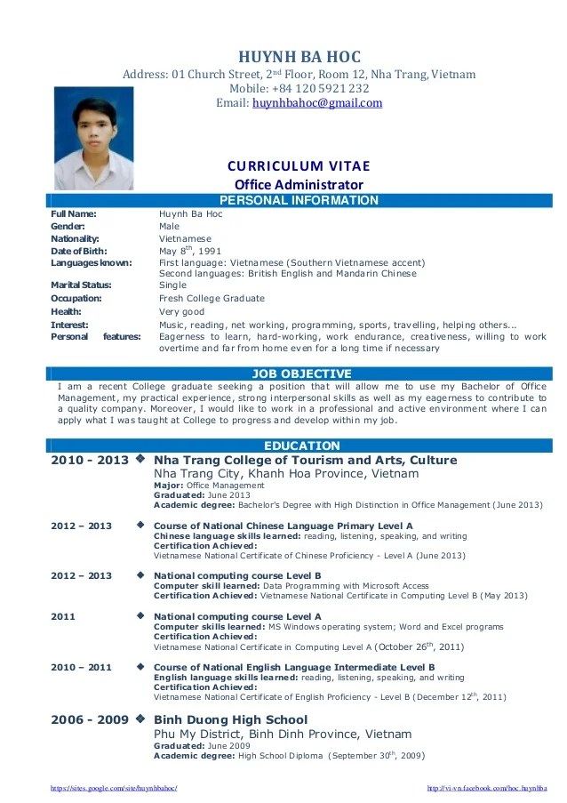 Resume Sample Jobstret Malaysia