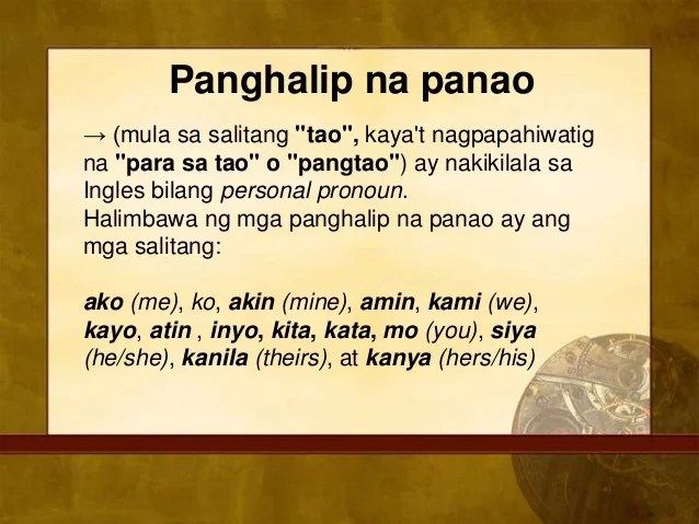 Mga Uri Ng Panghalip At Kahulugan Halimbawa – Otosection