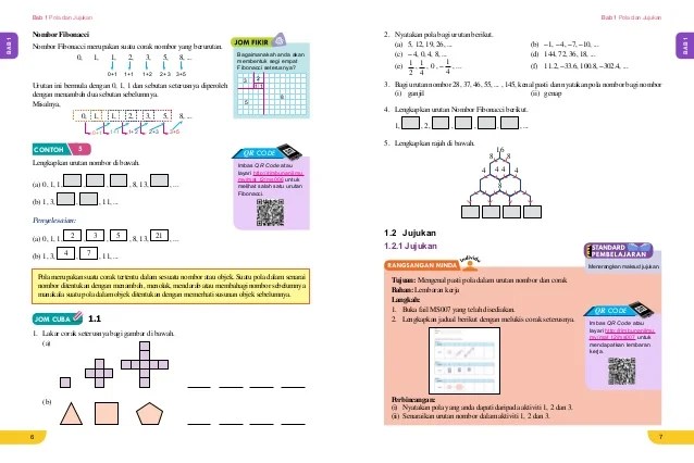 Matematik Tingkatan 2 Bab 1 Pola Dan Jujukan Quiz Quizizz  Bila Rasa