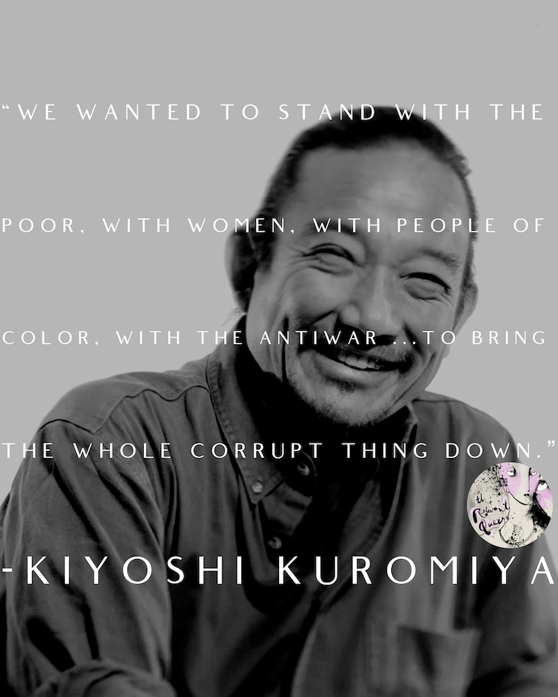 The Relevant Queer Kiyoshi Kuromiya Gay Pioneer Rights Activist Image Amplified