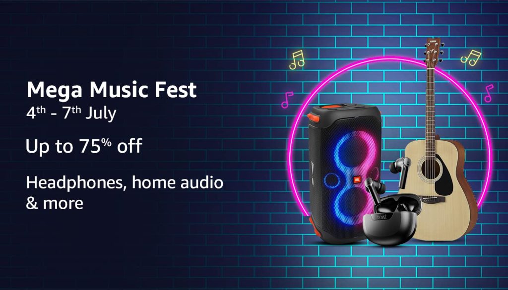 Up to 75% off on headphones, speakers and more