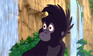 What's the little monkey's name in Tarzan?