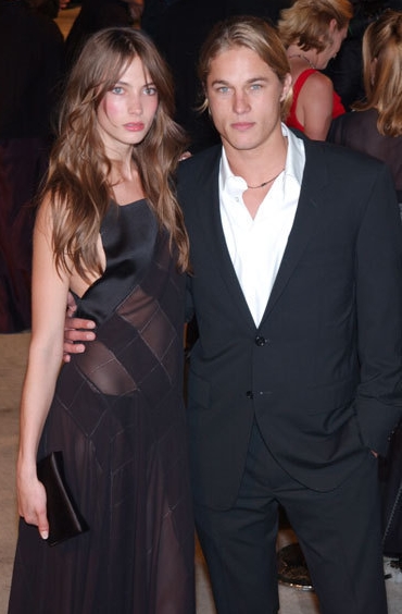 Travis with her girlfriend Jessica