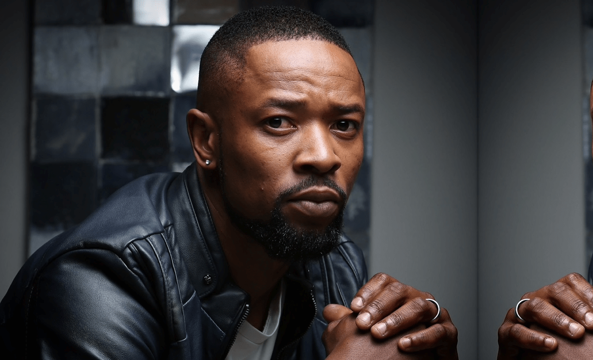 The Queen actor SK Khoza was thrown in police cells after heavily beating a traffic cop