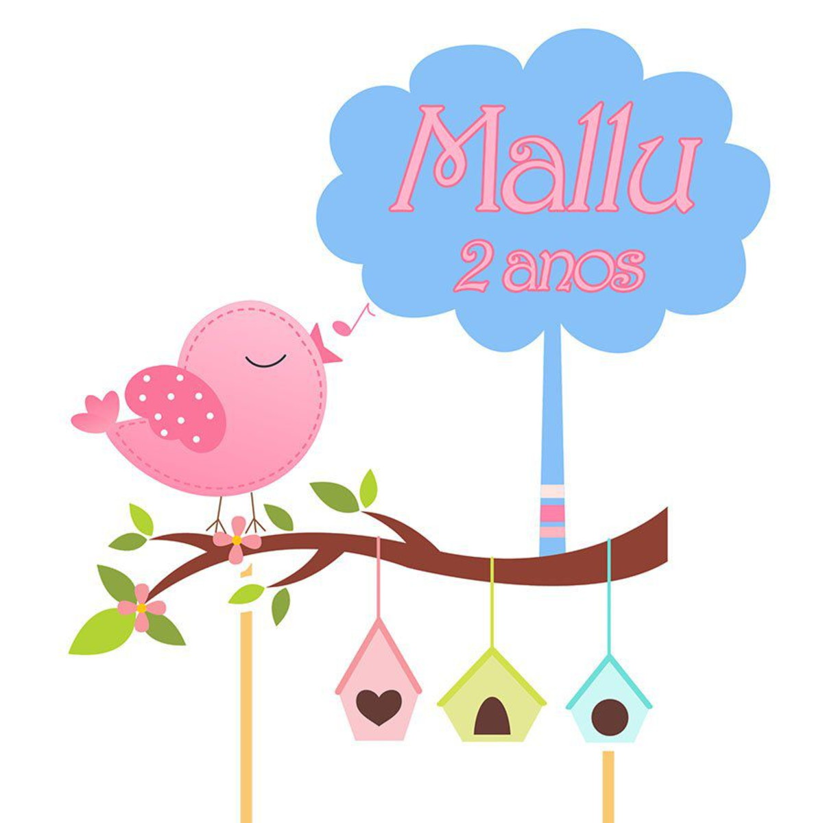 Topo De Bolo Jardim Encantado Bila Rasa