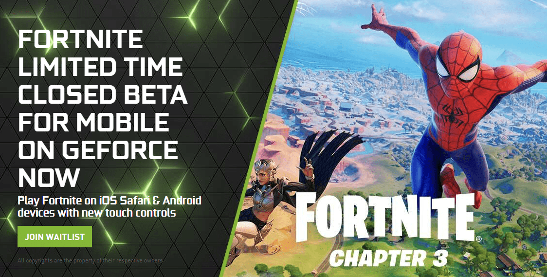 Nvidia S Geforce Now Brings Fortnite To Ios And Android Via Closed Beta Talkandroid Com