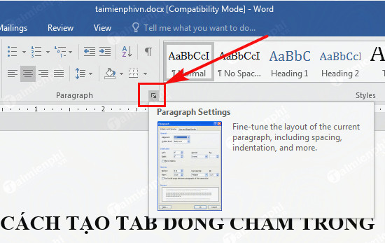 Tao Dau Cham Trong Word Cach Dat Dau Cham Trong Word Nhanh Chong Nhat