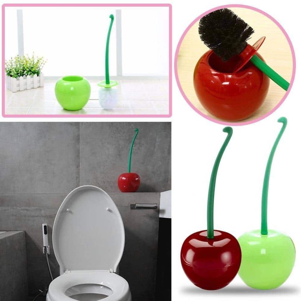 http://ineedaclean.com Cherry Shaped Toilet Brush Holder Bathroom Shop New Arrivals Style: Hand I Need A Clean http://ineedaclean.com/the-clean-store/cherry-shaped-toilet-brush-holder/