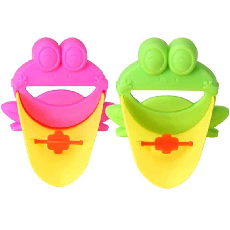 http://ineedaclean.com Frog Shaped Bathroom Faucet Extenders For Children New Arrivals Bathroom Shop cb5feb1b7314637725a2e7: green|Rose Red I Need A Clean http://ineedaclean.com/the-clean-store/frog-shaped-bathroom-faucet-extenders-for-children/