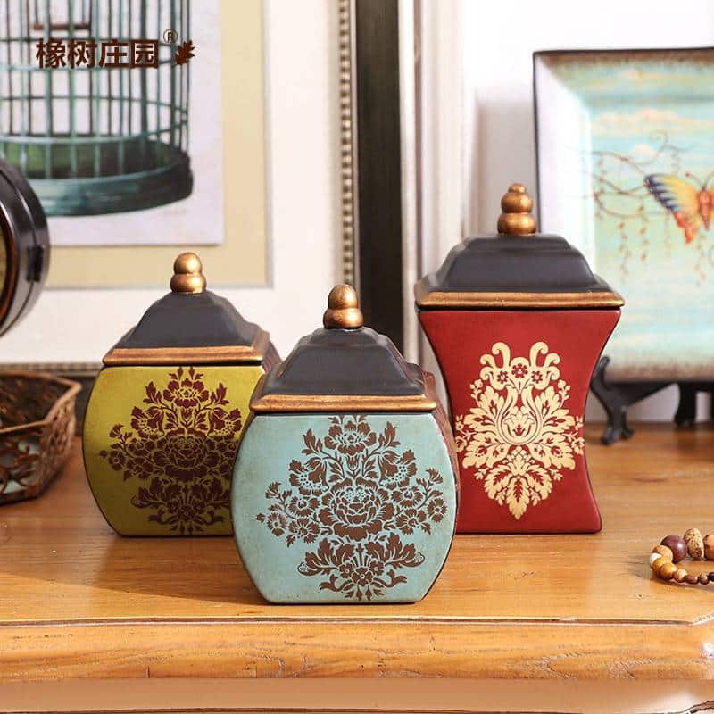 http://ineedaclean.com Ceramic Kitchen Storage Jar with Boho Style Pattern New Arrivals Kitchen Tools cb5feb1b7314637725a2e7: Blue|Red|Yellow I Need A Clean http://ineedaclean.com/?post_type=product&p=1003020