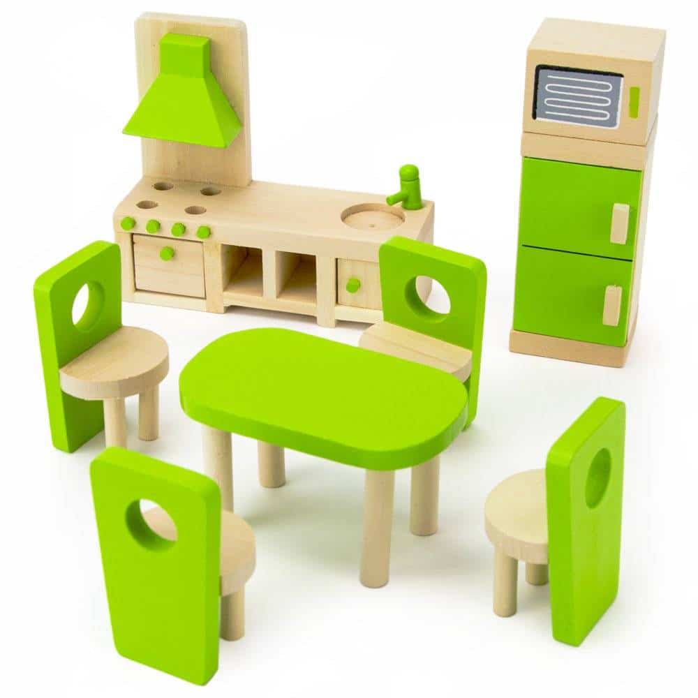 http://ineedaclean.com Modern Green Wooden Kitchen Furniture 9 pcs Set New Arrivals Kitchen Tools Model Number: hwd-kitchen dinning pretend I Need A Clean http://ineedaclean.com/?post_type=product&p=1003203