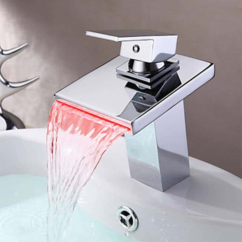 http://ineedaclean.com Bathroom Faucets LED Light Mixer Tap Bathroom Shop Bathroom Faucets I Need A Clean http://ineedaclean.com/the-clean-store/bathroom-faucets-led-light-mixer-tap/