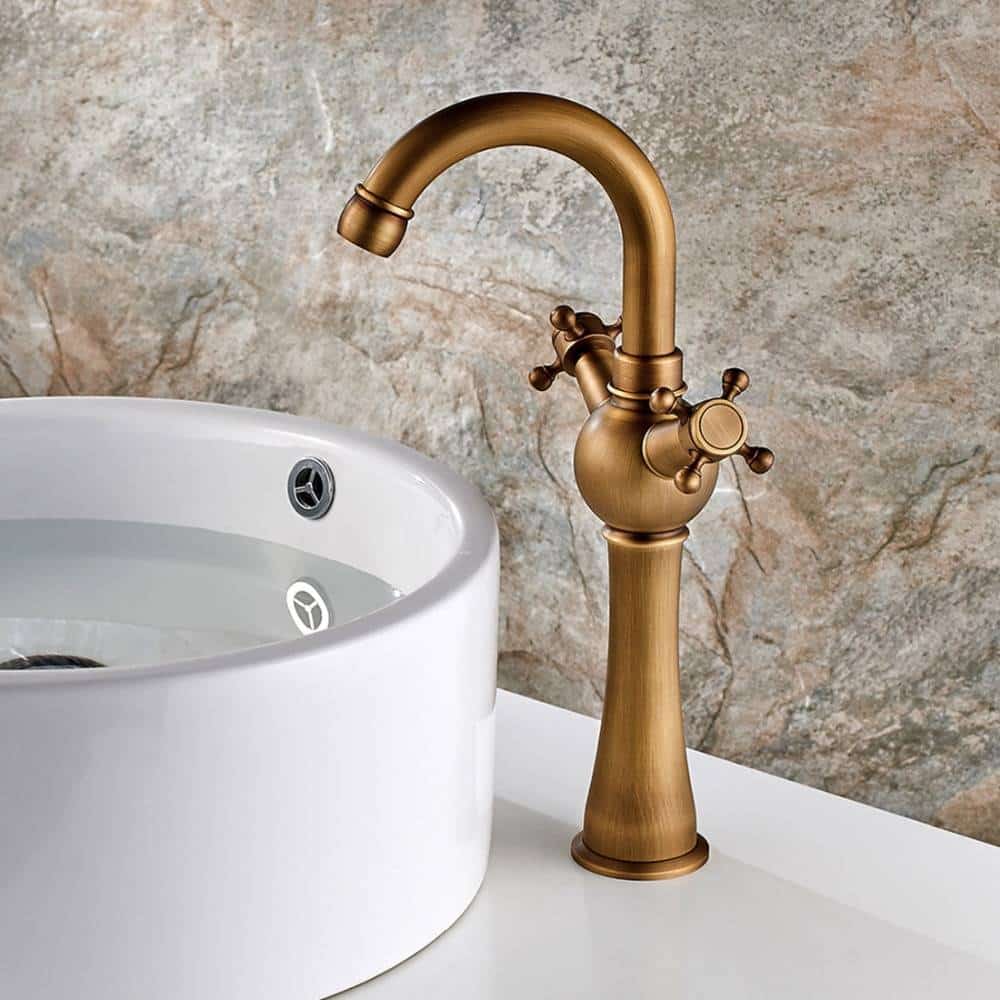 http://ineedaclean.com Faucet Dual Handle Vintage Tap for Bathroom Bathroom Shop Bathroom Faucets I Need A Clean http://ineedaclean.com/the-clean-store/faucet-dual-handle-vintage-tap-for-bathroom/