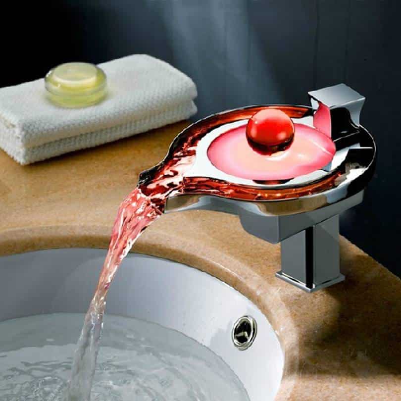 http://ineedaclean.com Bathroom Basin LED Faucet Tap Bathroom Shop Bathroom Faucets I Need A Clean http://ineedaclean.com/the-clean-store/bathroom-basin-led-faucet-tap/