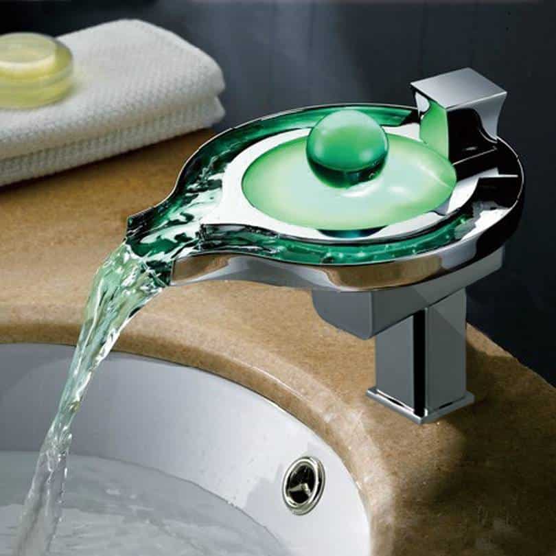 http://ineedaclean.com Bathroom Basin LED Faucet Tap Bathroom Shop Bathroom Faucets I Need A Clean http://ineedaclean.com/the-clean-store/bathroom-basin-led-faucet-tap/