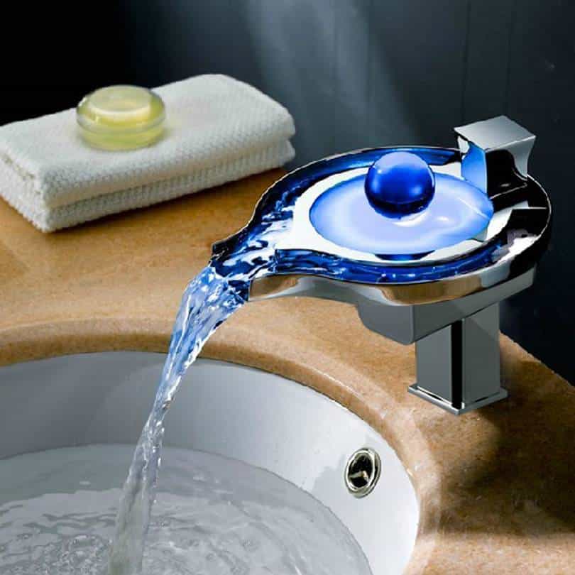 http://ineedaclean.com Bathroom Basin LED Faucet Tap Bathroom Shop Bathroom Faucets I Need A Clean http://ineedaclean.com/the-clean-store/bathroom-basin-led-faucet-tap/