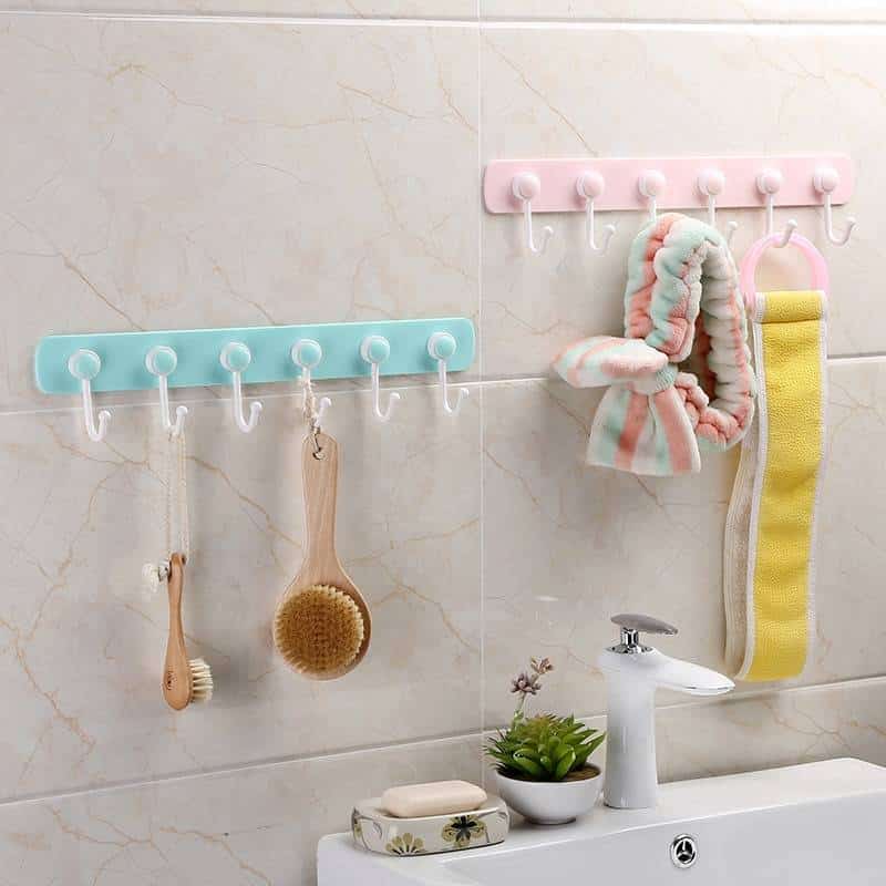 http://ineedaclean.com Multifunction Kitchen Storage Hook Holder 6 Hooks Wall Door Holder Hanger Rack For Spoon Scoop Bathroom Kitchen Organizer Kitchen Accessories New Arrivals cb5feb1b7314637725a2e7: Blue|Gray|green|Pink I Need A Clean http://ineedaclean.com/the-clean-store/multifunction-kitchen-storage-hook-holder-6-hooks-wall-door-holder-hanger-rack-for-spoon-scoop-bathroom-kitchen-organizer/