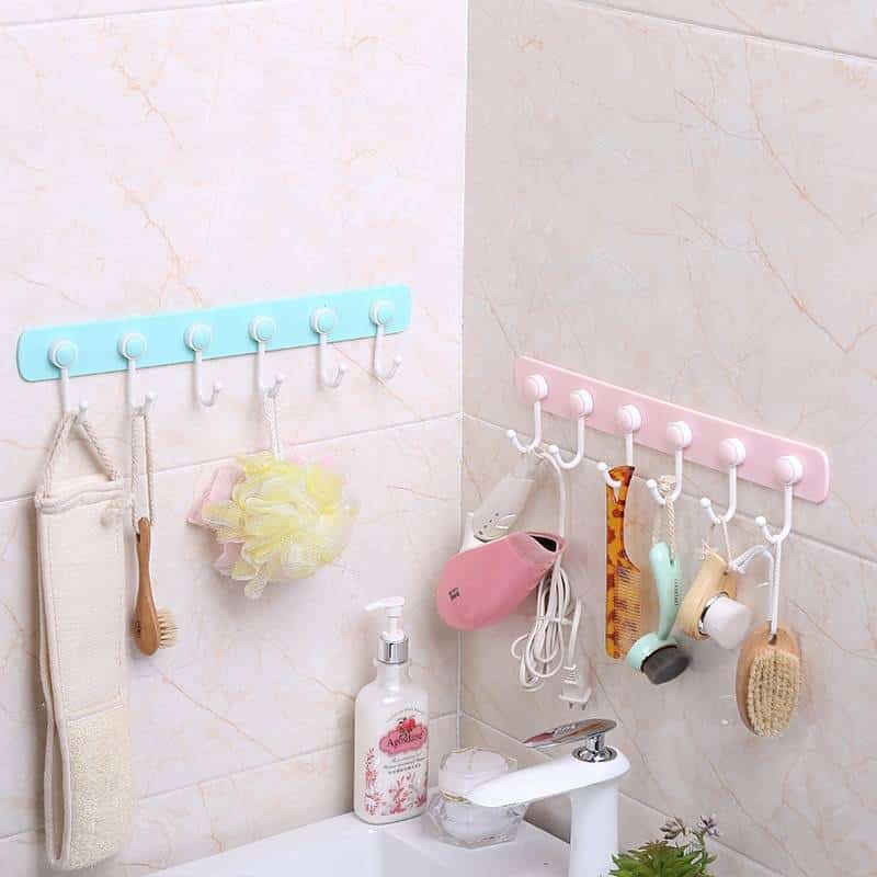 http://ineedaclean.com Multifunction Kitchen Storage Hook Holder 6 Hooks Wall Door Holder Hanger Rack For Spoon Scoop Bathroom Kitchen Organizer Kitchen Accessories New Arrivals cb5feb1b7314637725a2e7: Blue|Gray|green|Pink I Need A Clean http://ineedaclean.com/the-clean-store/multifunction-kitchen-storage-hook-holder-6-hooks-wall-door-holder-hanger-rack-for-spoon-scoop-bathroom-kitchen-organizer/