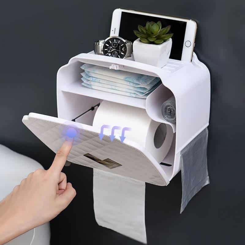 http://ineedaclean.com ONEUP Portable Toilet Paper Holder Plastic Waterproof Paper Dispenser For Toilet Home Storage Box Bathroom Accessories Bathroom Accessories Best Gifts 2020 New Arrivals Bathroom Shop cb5feb1b7314637725a2e7: B-Gray|B-White|C-Apricot|C-Black|C-Gray|C-White|D-Black|D-Blue|D-Gray|D-Pink|E-Black|E-Gray|white I Need A Clean http://ineedaclean.com/the-clean-store/oneup-portable-toilet-paper-holder-plastic-waterproof-paper-dispenser-for-toilet-home-storage-box-bathroom-accessories/