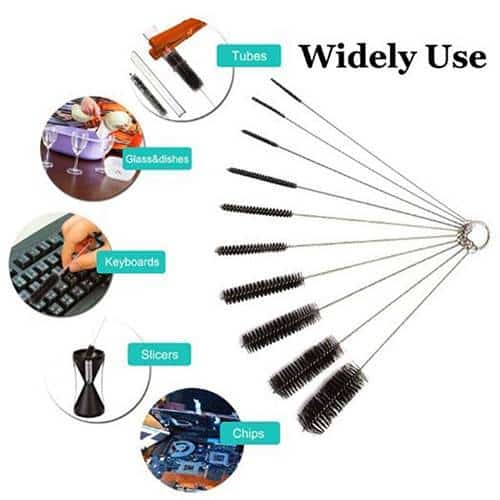 http://ineedaclean.com Multifunctional Cleaning Brushes For Bottles (10 Pcs) Cleaning Supplies Material: Stainless Steel I Need A Clean http://ineedaclean.com/?post_type=product&p=1001162
