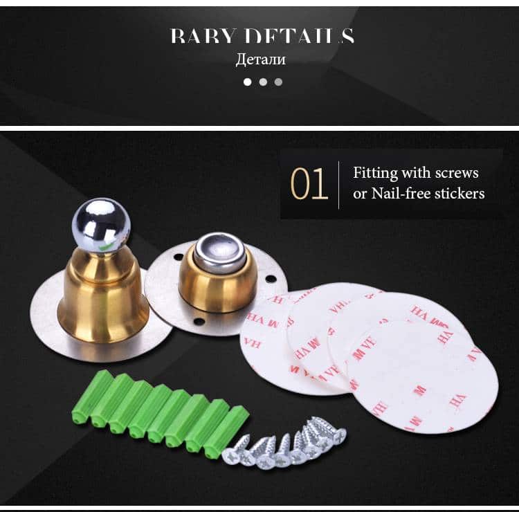 http://ineedaclean.com Easy Magnetic Nail-Free Door Stopper New Arrivals Uncategorized cb5feb1b7314637725a2e7: Black|gold|green bronze|red bronze|Silver|yellow bronze|white I Need A Clean http://ineedaclean.com/?post_type=product&p=1001966