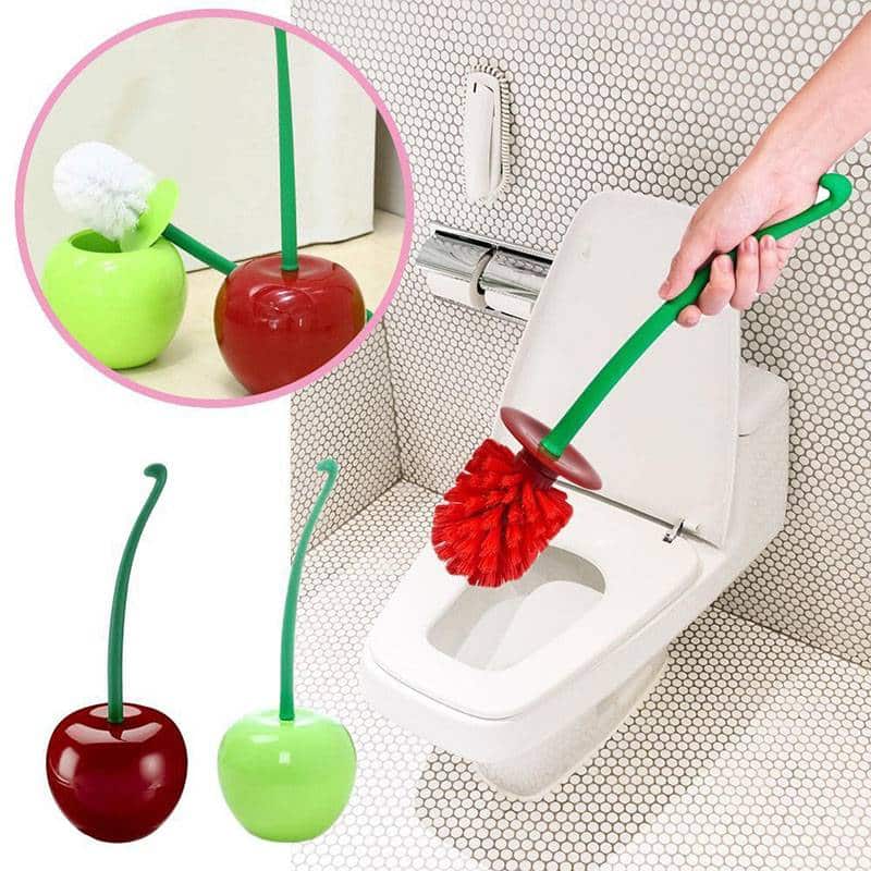 http://ineedaclean.com Cherry Shaped Toilet Brush Bathroom Accessories New Arrivals Bathroom Shop Brand: I Need A Clean I Need A Clean http://ineedaclean.com/the-clean-store/cherry-shaped-toilet-brush/