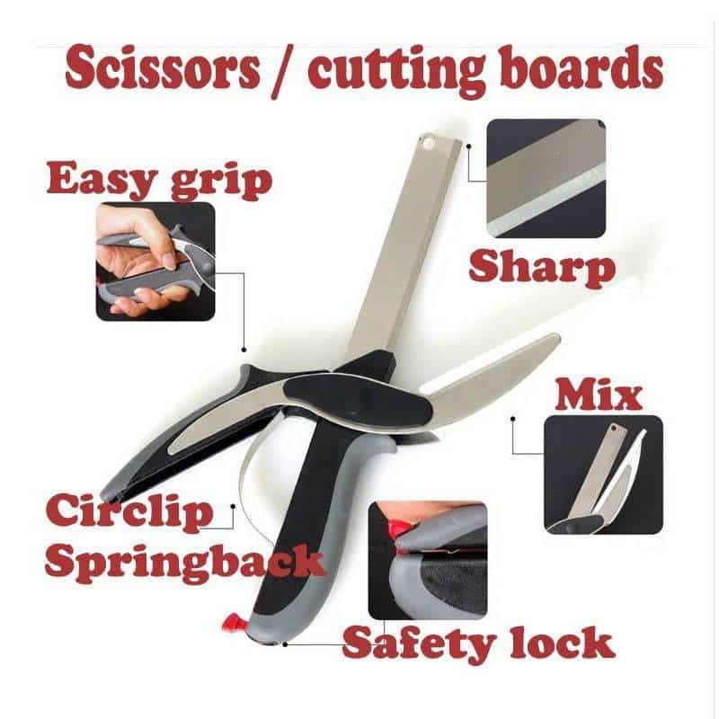 http://ineedaclean.com Creative Multi-Function Smart Clever Cutter Scissor 2 in 1 Cutting Board Utility Cutter Stainless Steel Vegetable Knife Uncategorized cb5feb1b7314637725a2e7: OPP Package 1|OPP Package 2|Retail Box 1|Retail Box 2 I Need A Clean http://ineedaclean.com/the-clean-store/creative-multi-function-smart-clever-cutter-scissor-2-in-1-cutting-board-utility-cutter-stainless-steel-vegetable-knife/